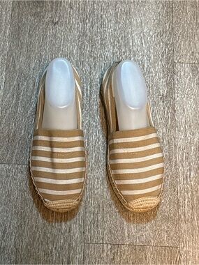 VIONIC VALERI WOMENS TAN ESPADRILLE SIZE 8.5